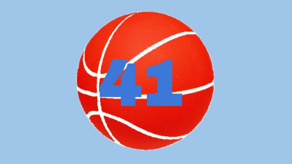 basketball players number 41